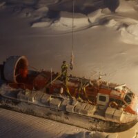 Forschungs-Hovercraft RH Sabvabaa