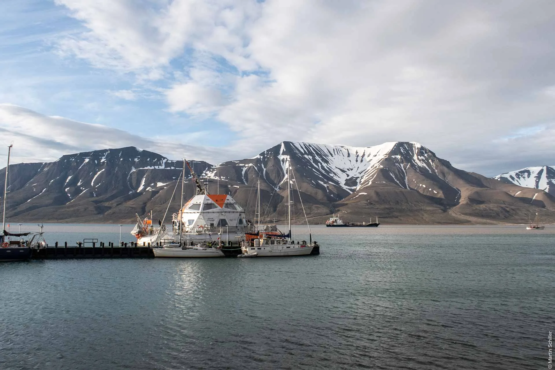 Auf der Tara Polar Station in Longyearbyen